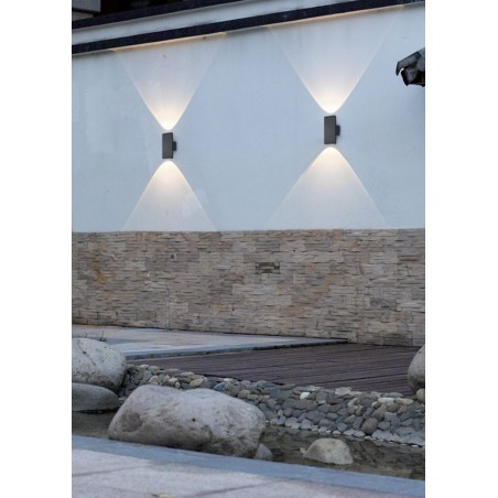 Trio Lampa zewnętrzna ścienna COLORADO 228460242 antracyt