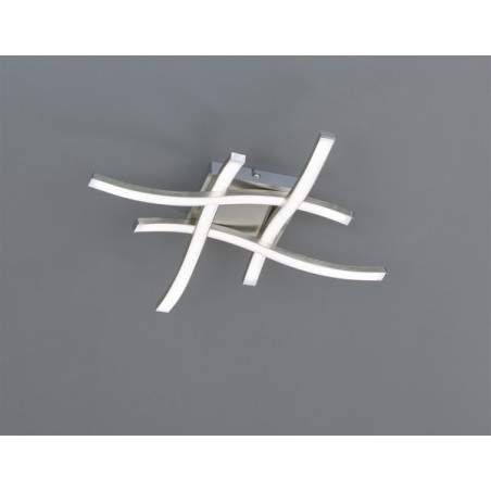 RL Lampa natynkowa LED ROUTE R62474107 srebrny i odcienie srebra