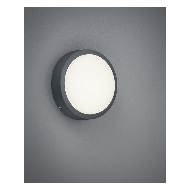 Trio Lampa zewnętrzna ścienna BREG 227260142 antracyt