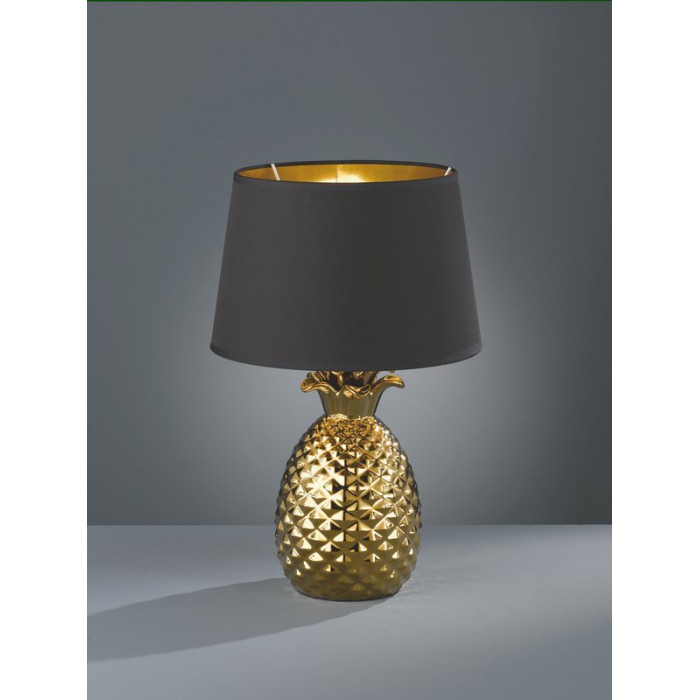 RL Lampa stołowa PINEAPPLE R50431079 złoty i odcienie złota, czarny
