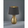 RL Lampa stołowa PINEAPPLE R50431079 złoty i odcienie złota, czarny
