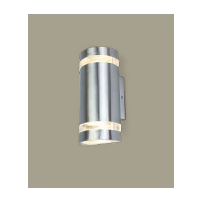 Lutec Lampa zewnętrzna ścienna FOCUS 5604021001 srebrny i odcienie srebra