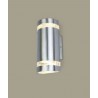 Lutec Lampa zewnętrzna ścienna FOCUS 5604021001 srebrny i odcienie srebra