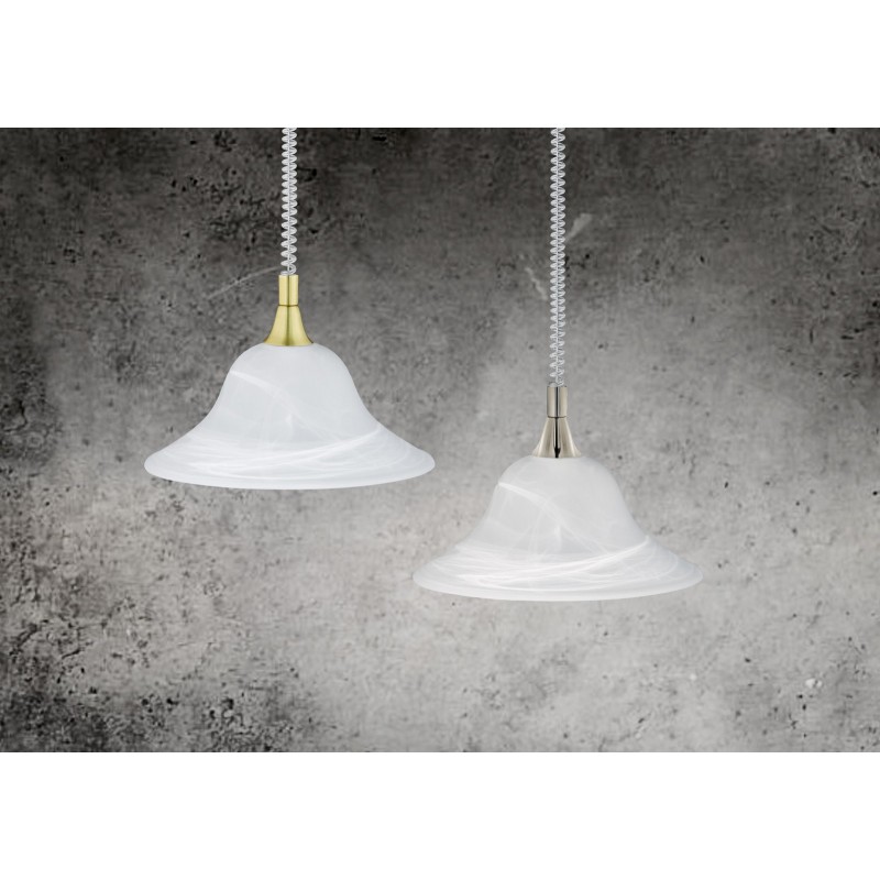 Trio Lampa wisząca nowoczesna VIOLA 301700107 srebrny i odcienie srebra, biały
