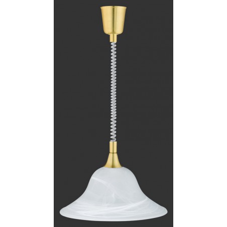 Trio Lampa wisząca nowoczesna VIOLA 301700108 złoty i odcienie złota, biały