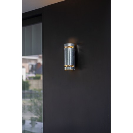 Lutec Lampa zewnętrzna ścienna RAN 5011701461 srebrny i odcienie srebra