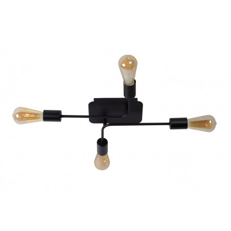 Lucide Lampa natynkowa LESTER 21118/04/30 czarny