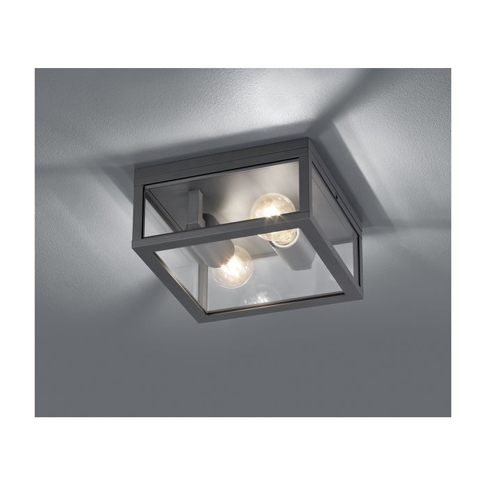 Trio Lampa zewnętrzna sufitowa GARONNE 601860242 antracyt