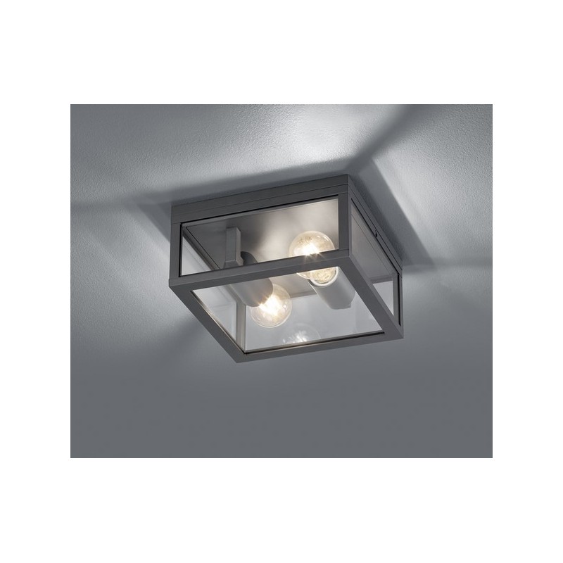 Trio Lampa zewnętrzna sufitowa GARONNE 601860242 antracyt