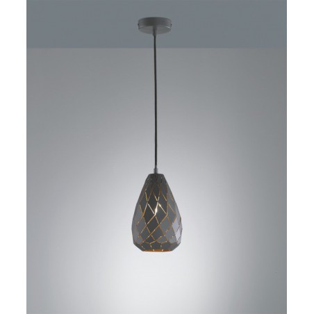Trio Lampa wisząca nowoczesna ONYX 301300142 antracyt