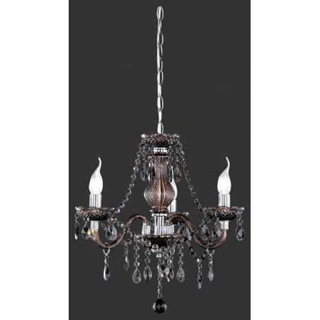 RL Lampa wisząca klasyczna LÜSTER R11073002 srebrny i odcienie srebra, czarny