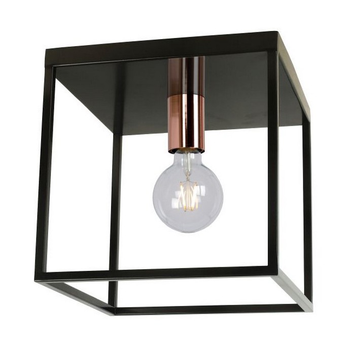 Lucide Lampa natynkowa ARTHUR 08124/01/30 czarny, miedziany