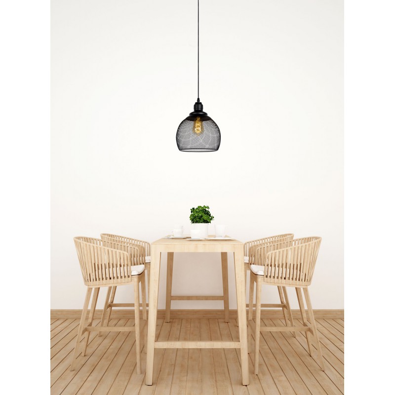Lucide Lampa wisząca nowoczesna MESH 43404/22/30 czarny