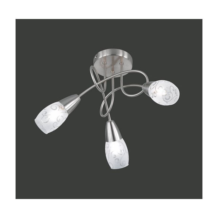 RL Lampa natynkowa COLMAR R60023007 srebrny i odcienie srebra