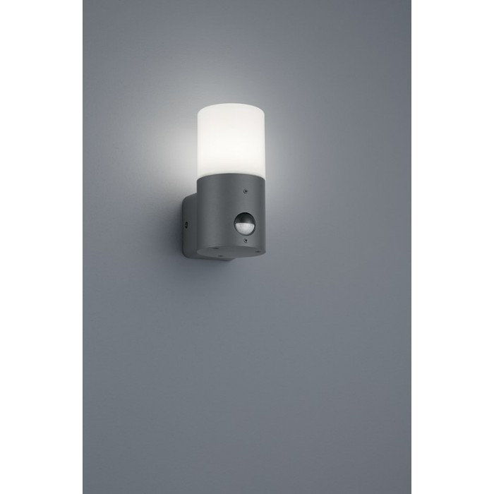 Trio Lampa zewnętrzna ścienna HOOSIC 222260142 antracyt
