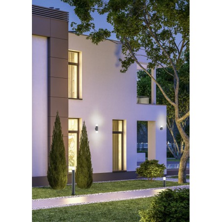 Trio Lampa zewnętrzna ścienna HOOSIC 222260142 antracyt