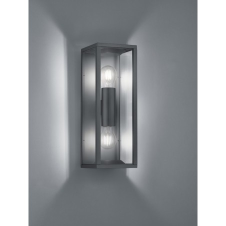 Trio Lampa zewnętrzna ścienna GARONNE 201860242 antracyt