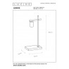 Lucide Lampa stołowa LEANNE 21521/01/30 czarny