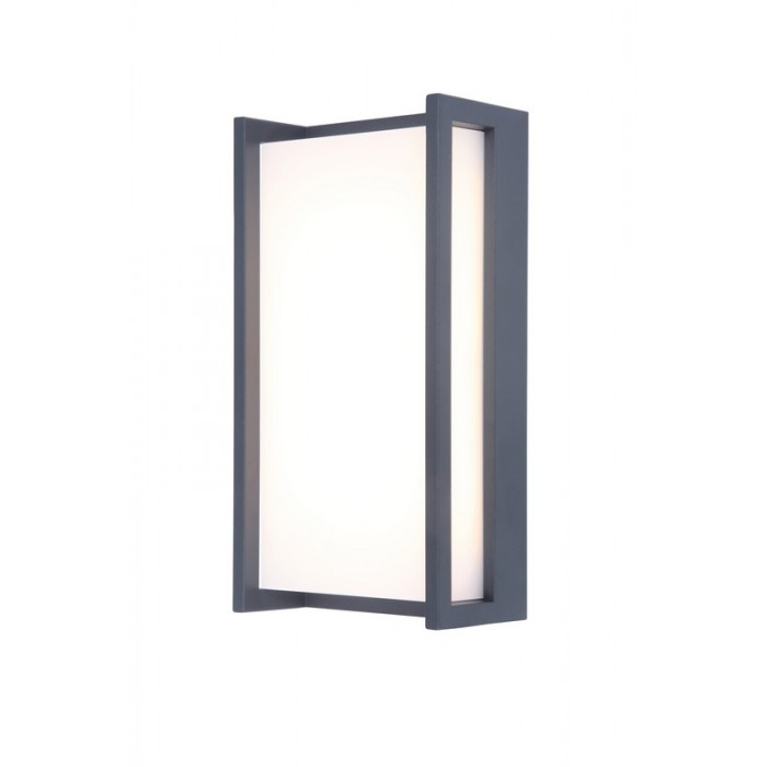 Lutec Lampa zewnętrzna ścienna QUBO 5193001118 antracyt