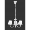 Trio Lampa wisząca klasyczna CORTEZ 110600331 biały