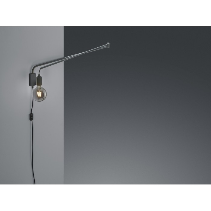 Trio Kinkiet LINE 200200132 czarny