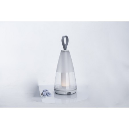 Lutec Lampa zewnętrzna przenośna PEPPER 8500102331 biały