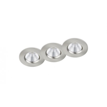 Trio Lampa łazienkowa sufitowa ZAGROS 650710307 srebrny i odcienie srebra