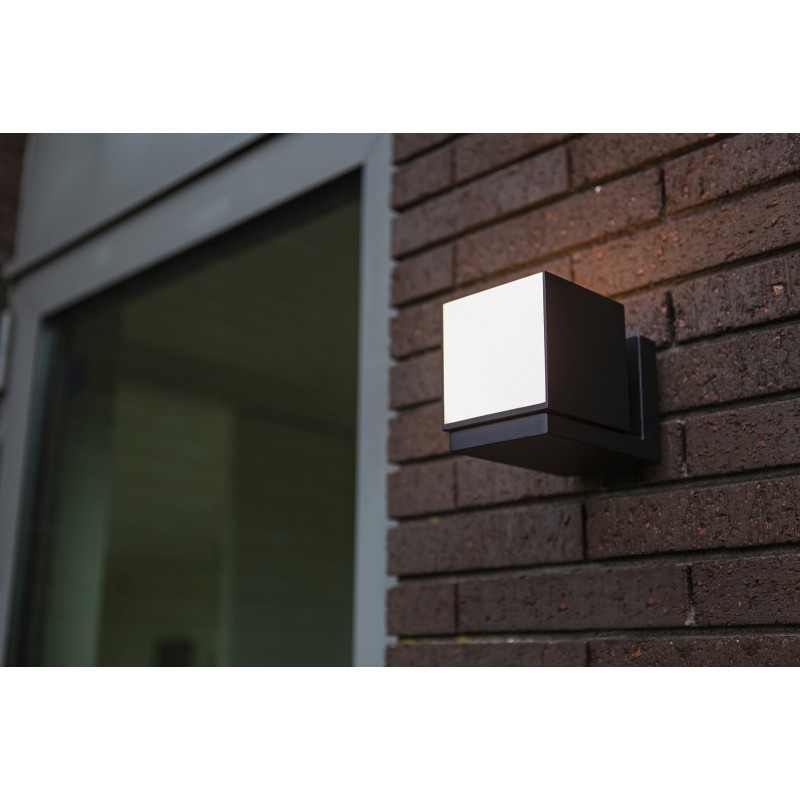 Lutec Lampa zewnętrzna ścienna CUBA 5193803012 czarny