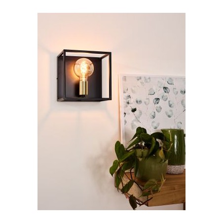 Lucide Kinkiet RUBEN 00224/01/30 czarny, złoty i odcienie złota