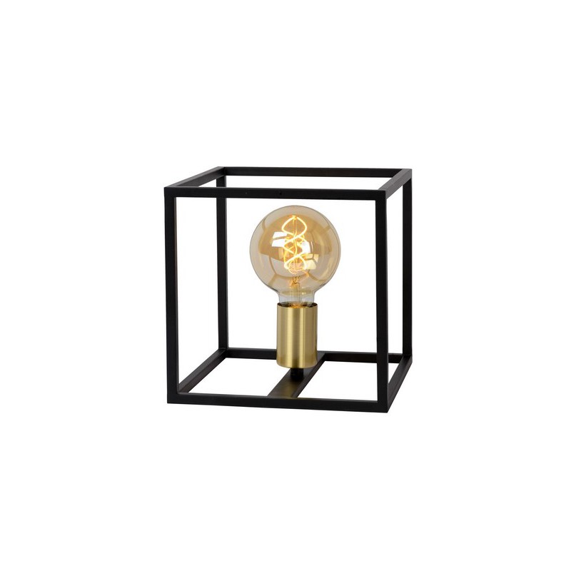 Lucide Lampa stołowa RUBEN 00524/01/30 czarny, złoty i odcienie złota