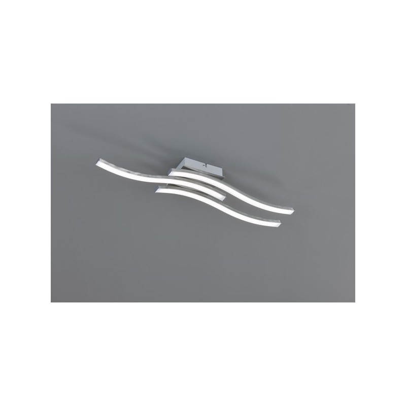 RL Lampa natynkowa LED ROUTE R62473107 srebrny i odcienie srebra