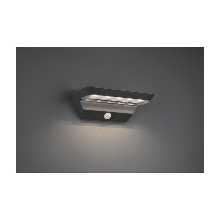 RL Lampa zewnętrzna ścienna MENDOZA R22241142 antracyt