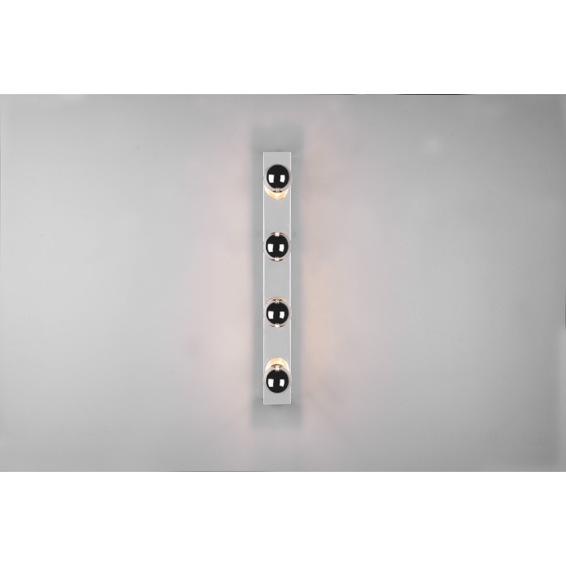 Trio Lampa łazienkowa ścienna THEATRO 283600406 srebrny i odcienie srebra