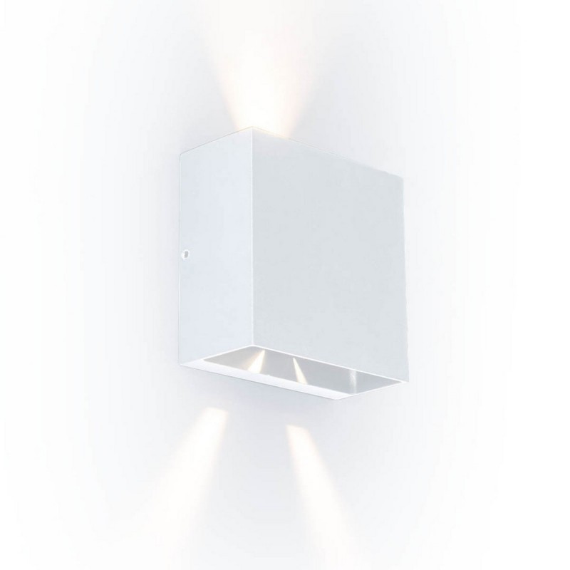 Lutec Lampa zewnętrzna ścienna GEMINI BEAM  5104003032 biały