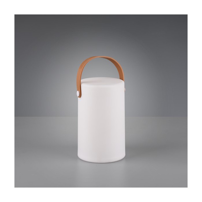 RL Lampa zewnętrzna przenośna ARUBA R57080101 biały