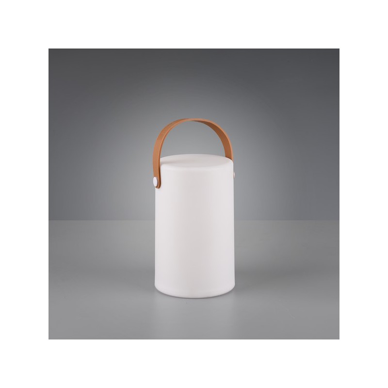 RL Lampa zewnętrzna przenośna ARUBA R57080101 biały