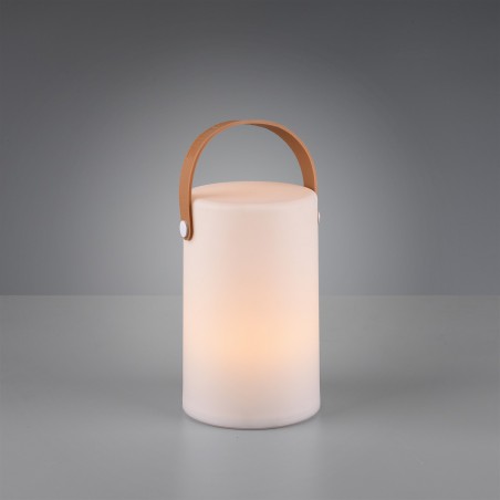 RL Lampa zewnętrzna przenośna ARUBA R57080101 biały