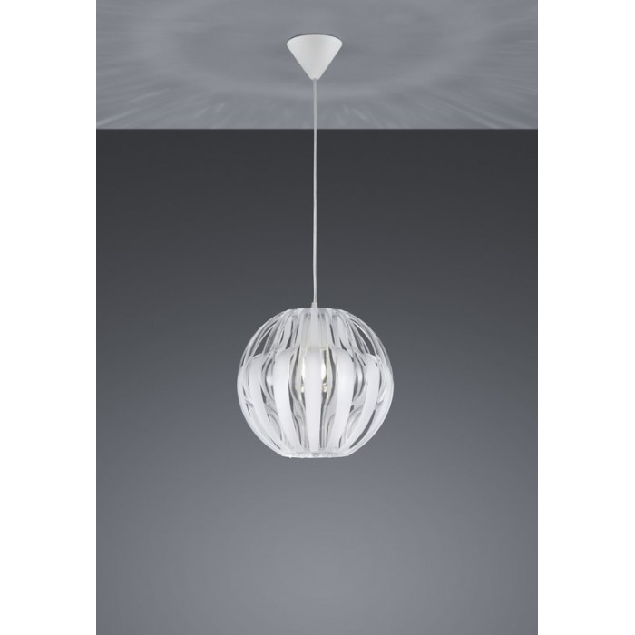 RL Lampa wisząca nowoczesna PUMPKIN R30473001 biały