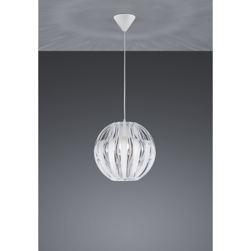 RL Lampa wisząca nowoczesna PUMPKIN R30473001 biały