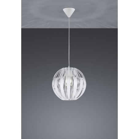 RL Lampa wisząca nowoczesna PUMPKIN R30473001 biały