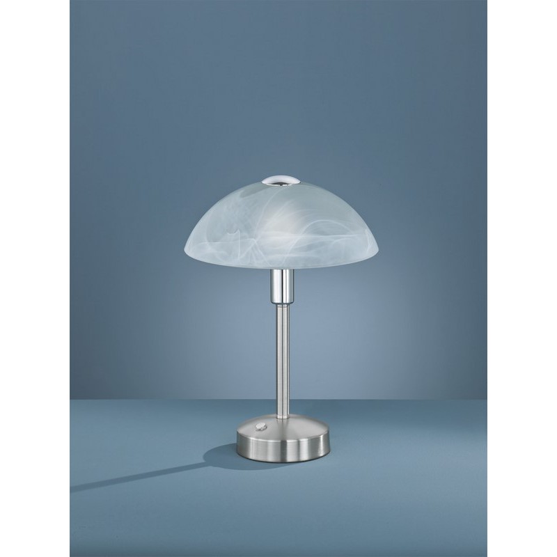 Trio Lampa stołowa DONNA 525790107 srebrny i odcienie srebra