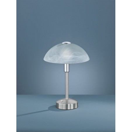 Trio Lampa stołowa DONNA 525790107 srebrny i odcienie srebra