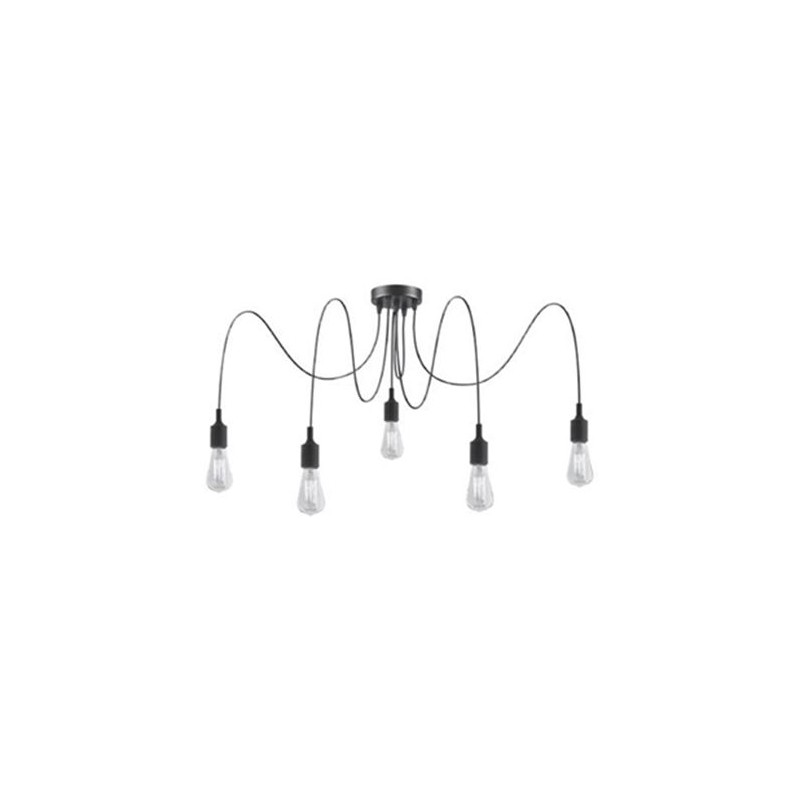 Lucide Lampa wisząca nowoczesna FIX 08408/05/30 czarny