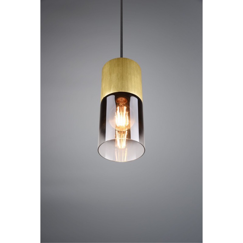 Trio Lampa wisząca nowoczesna ROBIN 310600154 złoty i odcienie złota