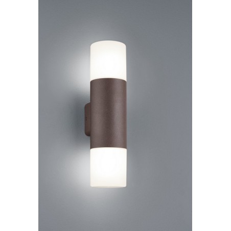 Trio Lampa zewnętrzna ścienna HOOSIC 222260224 miedziany