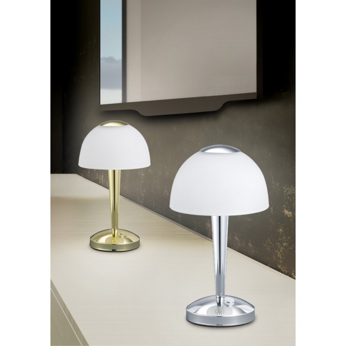 Trio Lampa stołowa VENTURA 529990107 srebrny i...