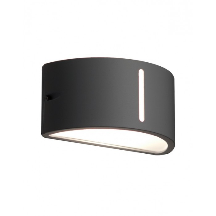 Lutec Lampa zewnętrzna sufitowa BONN 6330401118 antracyt