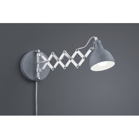 RL Kinkiet SCISSOR R20321078 szary i odcienie szarości, srebrny i odcienie srebra