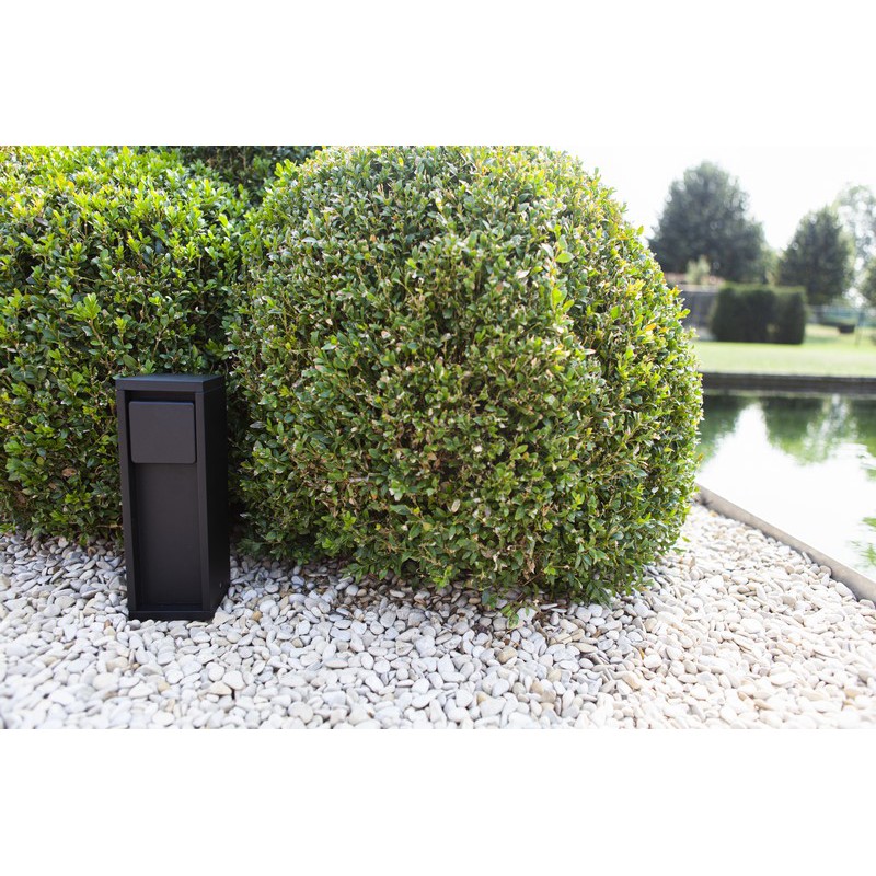 Lutec Lampa zewnętrzna stojąca MAINS 9702203012 czarny