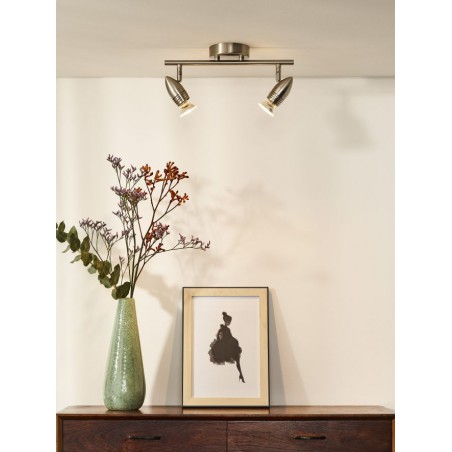 Lucide Reflektor sufitowy CARO-LED 13955/10/12 srebrny i odcienie srebra